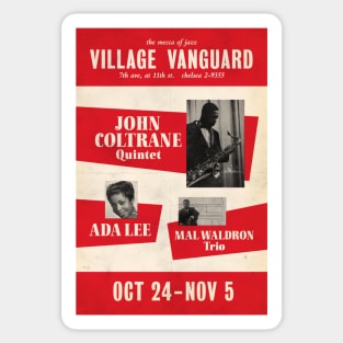 John Coltrane Quintet with Eric Dolphy - Live at the Village Vanguard - 1961 Sticker